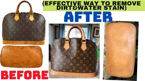 louis vuitton wax stain removal